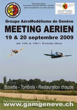 GAM Genève MEETING ANNUEL DU GAM GENEVE : 18 & 19 SEPTEMBRE 2010
